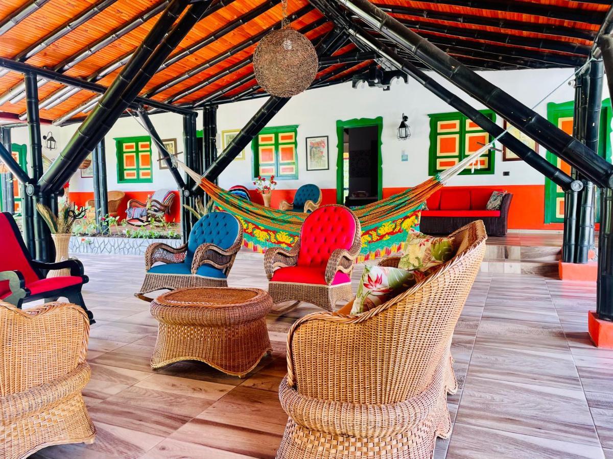 Finca Hotel Karey -Quindio 金巴亚 外观 照片