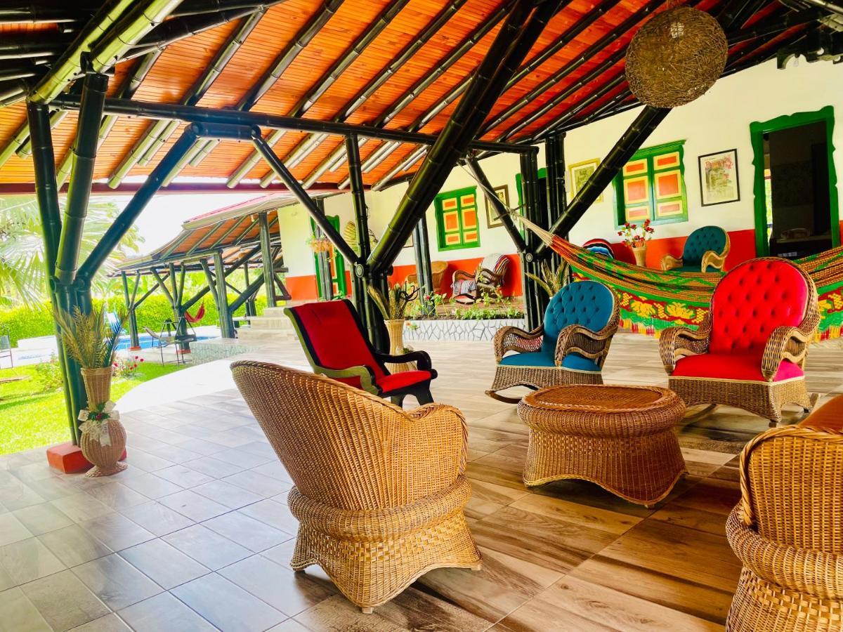 Finca Hotel Karey -Quindio 金巴亚 外观 照片
