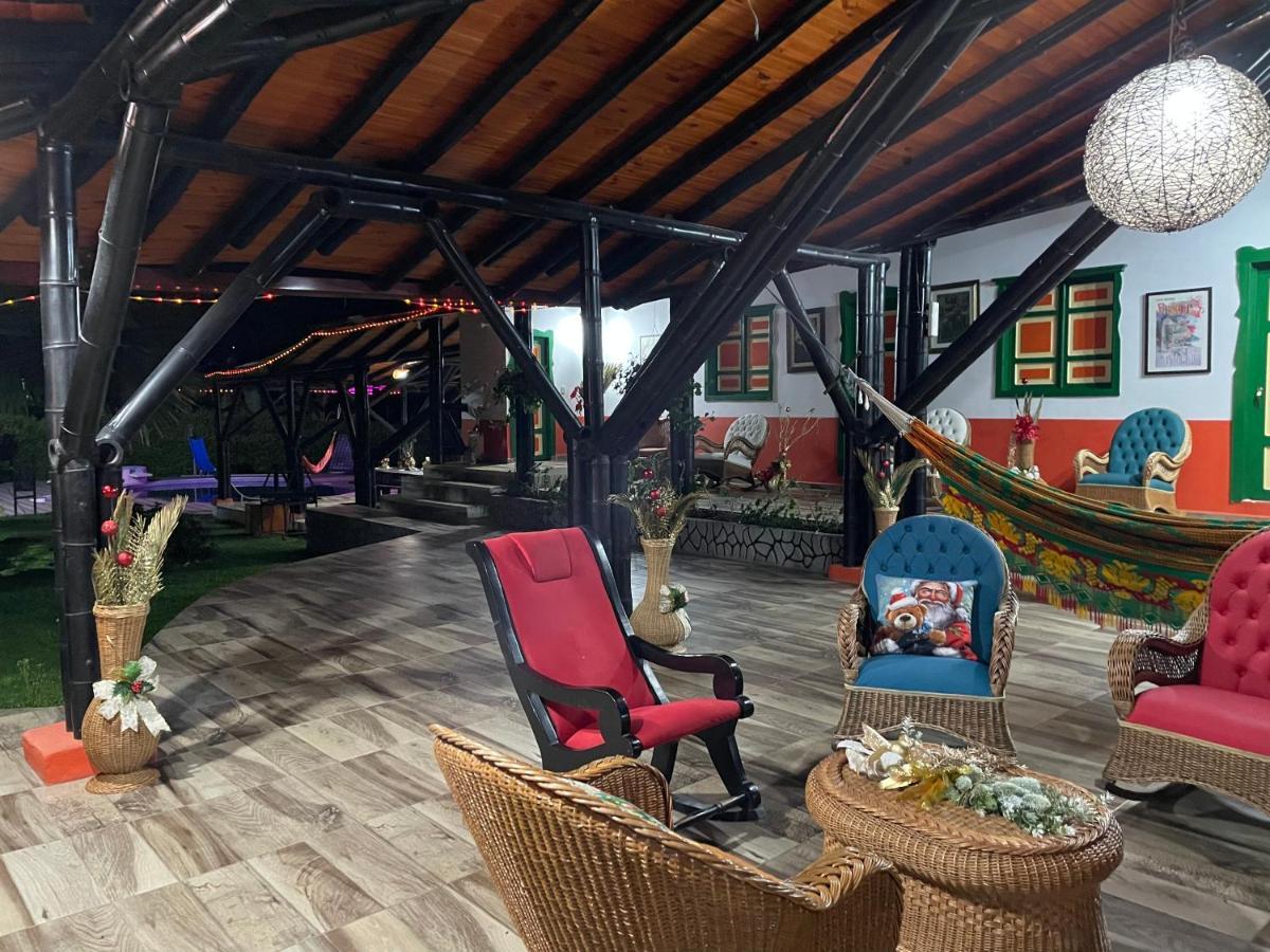 Finca Hotel Karey -Quindio 金巴亚 外观 照片
